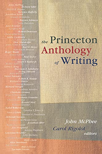 cover image THE PRINCETON ANTHOLOGY OF WRITING