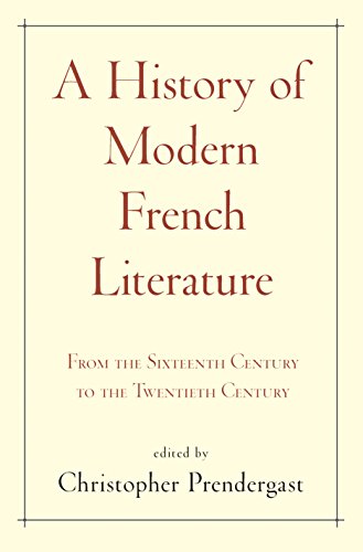 cover image A History of Modern French Literature: From the Sixteenth Century to the Twentieth Century
