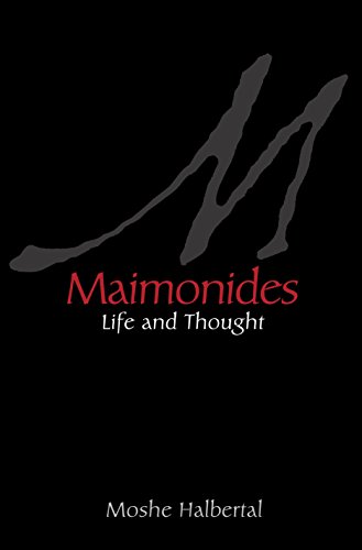cover image Maimonides: Life and Thought