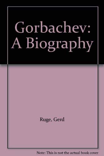 cover image Gorbachev: A Biography