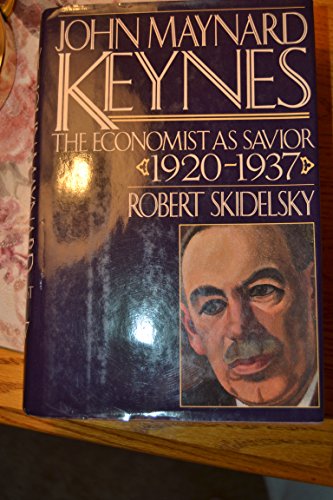 cover image John Maynard Keynes: 2volume 2: The Economist as Savior, 1920-1937