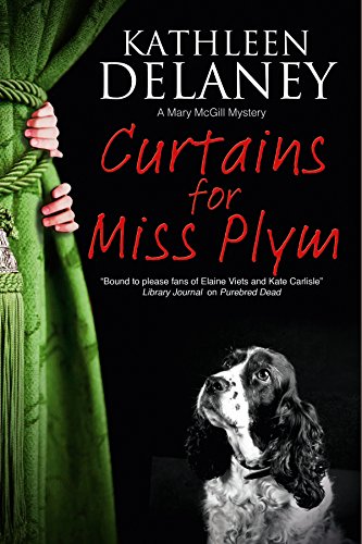 cover image Curtains for Miss Plym: A Mary McGill Dog Mystery