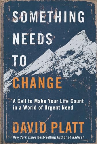 cover image Something Needs to Change: A Call to Make Your Life Count in a World of Urgent Need