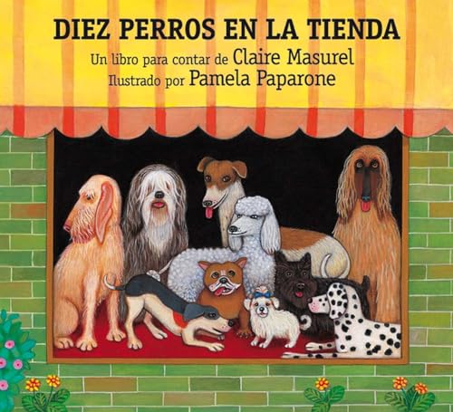 cover image Diez Perros en la Tienda = Ten Dogs in the Window