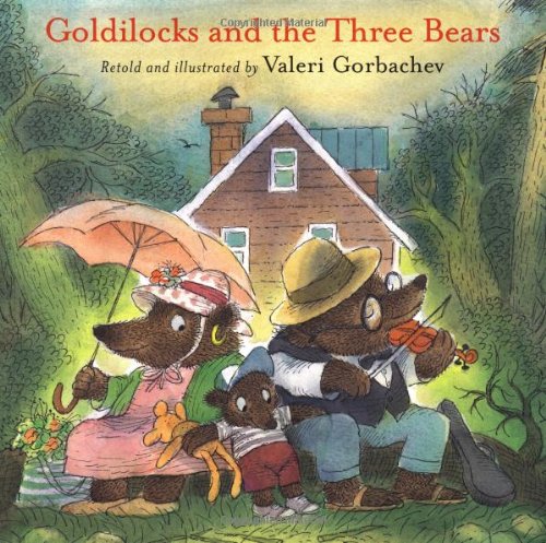 cover image GOLDILOCKS AND THE THREE BEARS