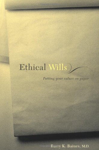 cover image Ethical Wills: Putting Your Values on Paper