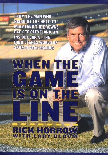 cover image WHEN THE GAME IS ON THE LINE