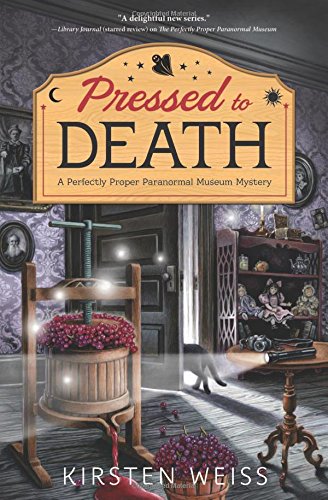 cover image Pressed to Death: A Perfectly Proper Paranormal Museum Mystery