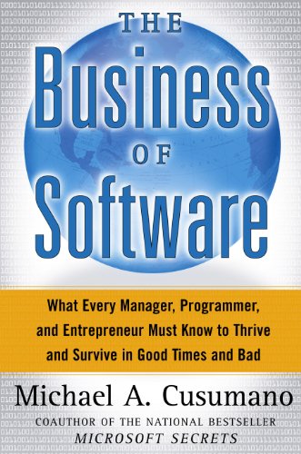 cover image THE BUSINESS OF SOFTWARE: What Every Manager, Programmer, and Entrepreneur Must Know to Thrive and Survive in Good Times and Bad