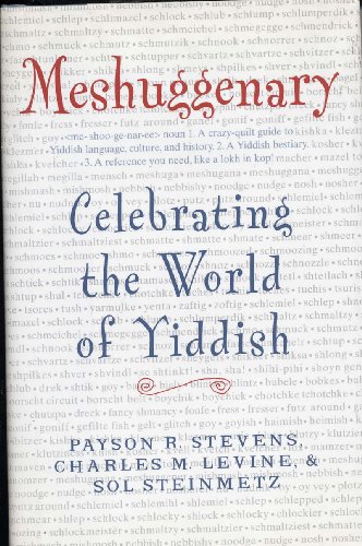 cover image Meshuggenary: Celebrating the World of Yiddish
