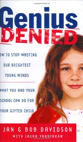 cover image GENIUS DENIED: How to Stop Wasting Our Brightest Young Minds