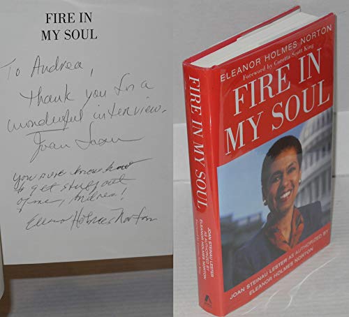 cover image FIRE IN MY SOUL: Joan Steinau Lester in Conversation with Eleanor Holmes Norton
