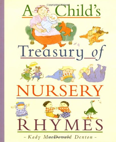 cover image A Child's Treasury of Nursery Rhymes