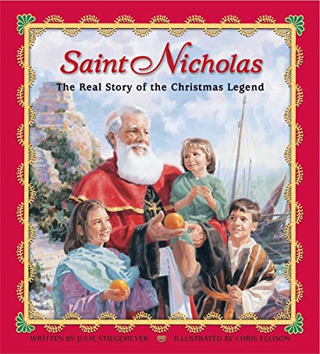 cover image SAINT NICHOLAS: The Real Story of the Christmas Legend