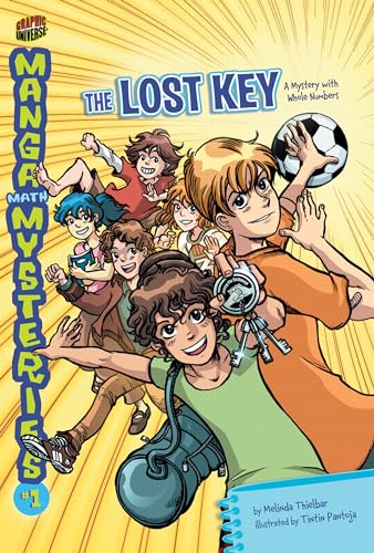 cover image The Lost Key: Manga Math Mysteries, Book 1