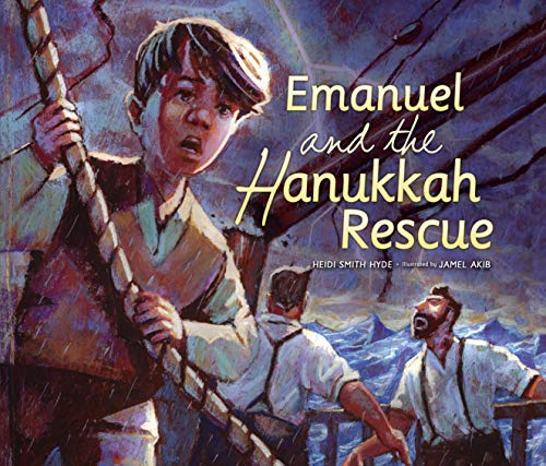 cover image Emanuel and the Hanukkah Rescue