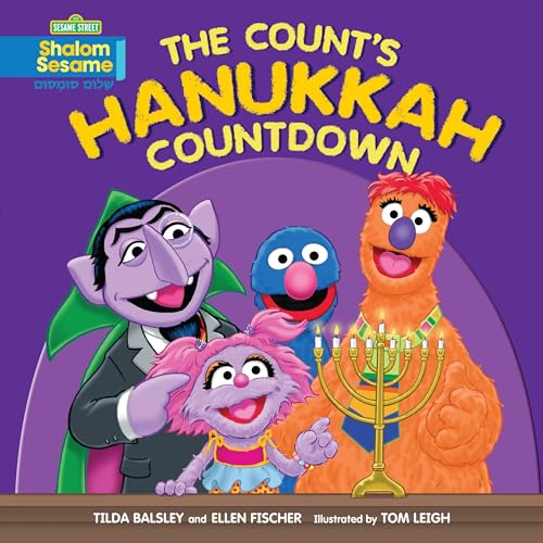 cover image Shalom Sesame: The Count’s Hanukkah Countdown