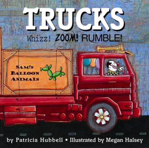 cover image Trucks: Whizz! Zoom! Rumble!
