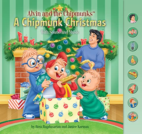 cover image Alvin and the Chipmunks: A Chipmunk Christmas with Sound and Music