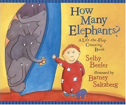 cover image How Many Elephants?: A Lift-The-Flap Counting Book