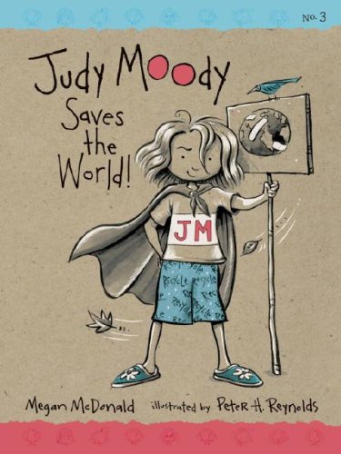 cover image JUDY MOODY SAVES THE WORLD!