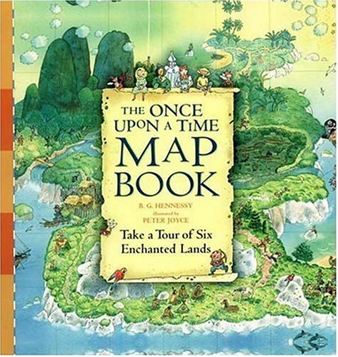 cover image The Once Upon a Time Map Book