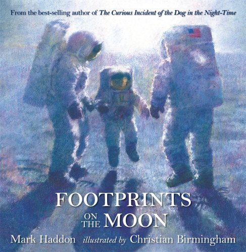 cover image Footprints on the Moon
