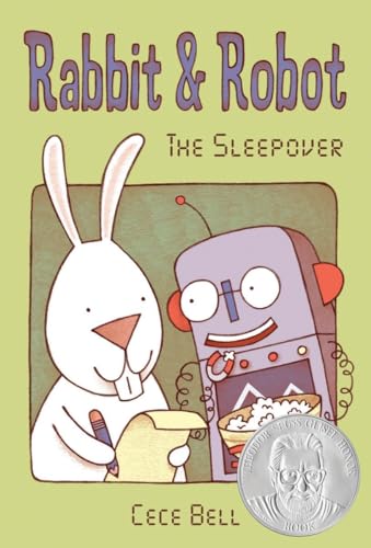 cover image Rabbit and Robot: 
The Sleepover