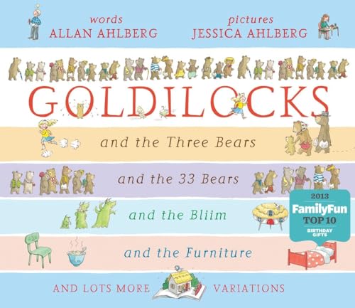 cover image The Goldilocks Variations: A Pop-up Book