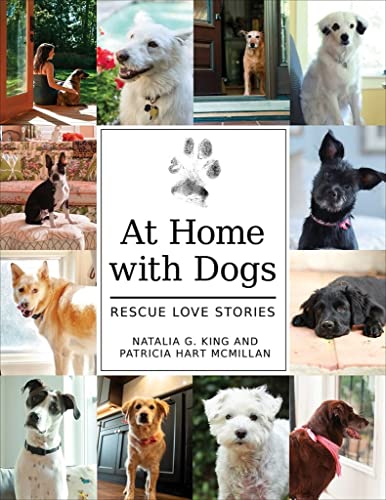 cover image At Home With Dogs: Rescue Love Stories