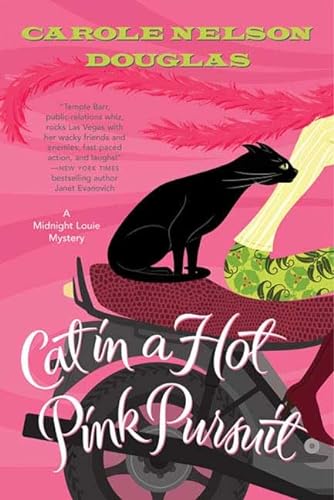 cover image CAT IN A HOT PINK PURSUIT: A Midnight Louie Mystery