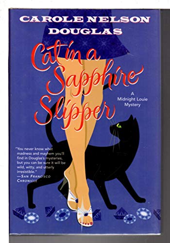 cover image Cat in a Sapphire Slipper: A Midnight Louie Mystery