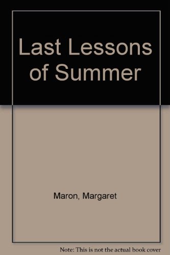 cover image LAST LESSONS OF SUMMER