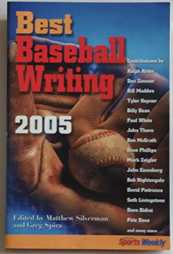 cover image USA Today/Sports Weekly Best Baseball Writing 2005