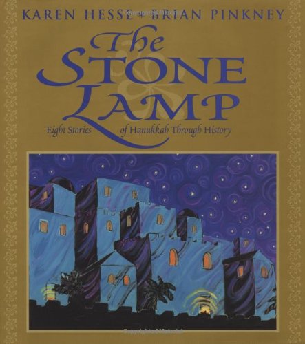 cover image THE STONE LAMP: Eight Stories of Hanukkah Through History