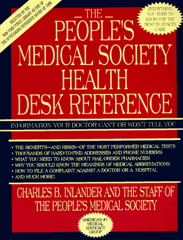 cover image The People's Medical Society Health Desk Reference