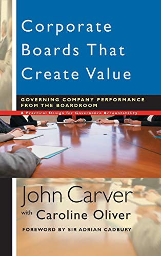 cover image Corporate Boards That Create Value