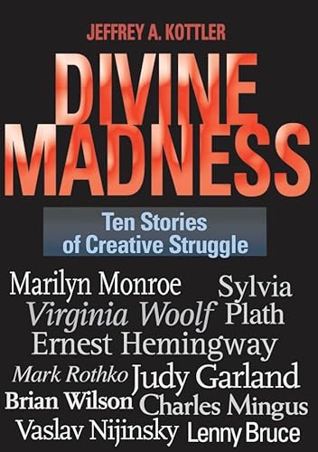 cover image Divine Madness: Ten Stories of Creative Struggle