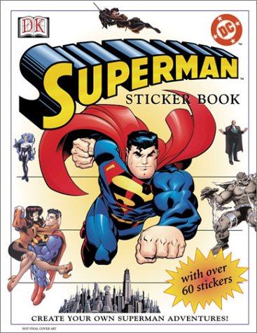 cover image Superman Sticker Book