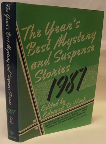 cover image Year's Best Mystery and Suspense Stories, 1987