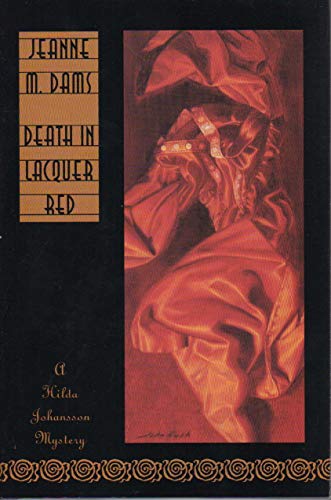cover image Death in Lacquer Red: A Hilda Johansson Mystery