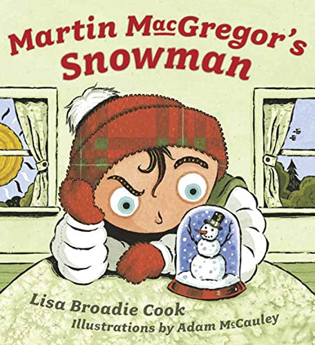 cover image MARTIN MACGREGOR'S SNOWMAN