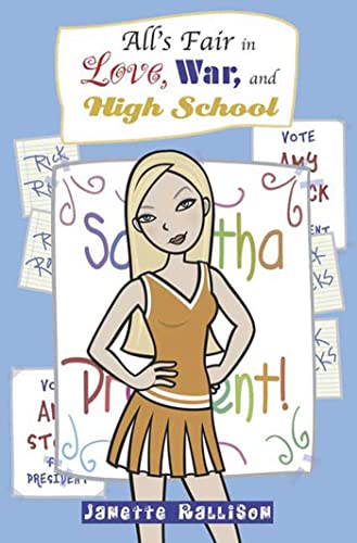 cover image ALL'S FAIR IN LOVE, WAR, AND HIGH SCHOOL