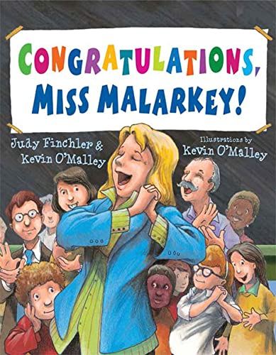 cover image Congratulations, Miss Malarkey!