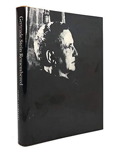 cover image Gertrude Stein Remembered