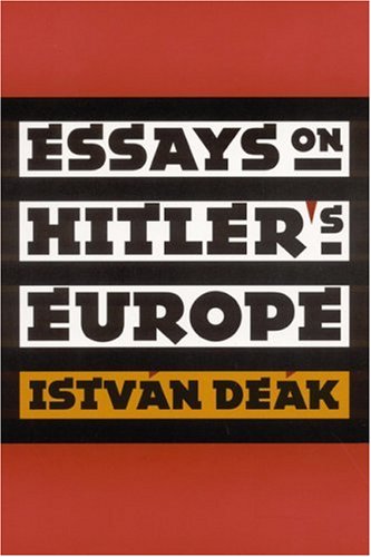 cover image ESSAYS ON HITLER'S EUROPE