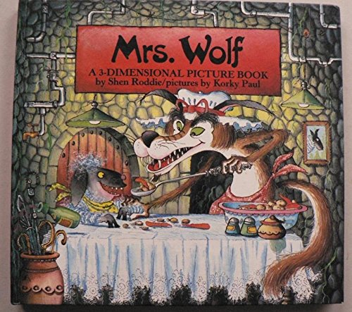 cover image Mrs. Wolf: 2a 3-Dimensional Picture Book