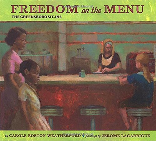cover image FREEDOM ON THE MENU: The Greensboro Sit-Ins