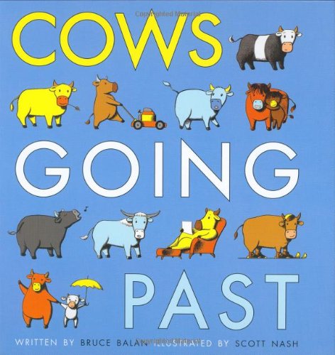 cover image COWS GOING PAST