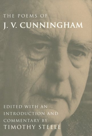 cover image Poems of J.V. Cunningham